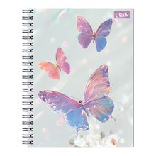 Cuaderno Profesional Cuadro Grande Upak Dulces Mariposas 100 hojas