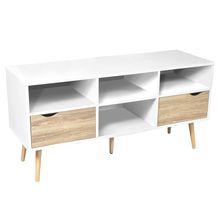 Mueble para TV Bolonia Café y Blanco