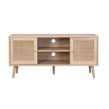 Mueble para TV Bombai Puertas de Ratán Café