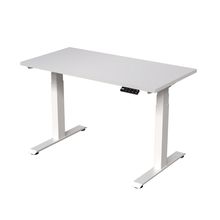 Escritorio de Altura Ajustable Randu Eléctrico Premium Blanco