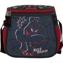 Lonchera Chenson Drapo Miles Morales Negra