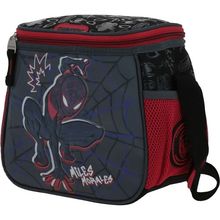 Lonchera Chenson Drapo Miles Morales Negra