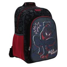 Mochila Chenson Drapo Grande Miles Morales Negra