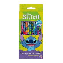 Lápices de Colores Berry Hip Disney Stitch 12 piezas