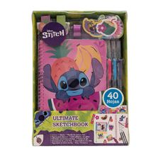 Diario con Accesorios Berry Hip Stitch 20 piezas