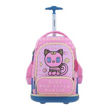 Mochila con Ruedas Chenson Happy Girl Gipsy Grande Rosa