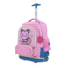 Mochila con Ruedas Chenson Happy Girl Gipsy Grande Rosa
