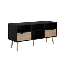 Mueble de TV Bolonia Nórdico Negro