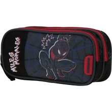 Lapicera Doble Chenson Drapo Miles Morales Negra