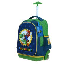 Mochila con Ruedas Chenson Nintendo Super Mario Bros y Yoshi Grande