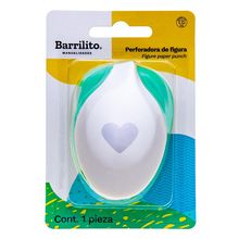 Perforadora Barrilito Corazón 1 Pulgada