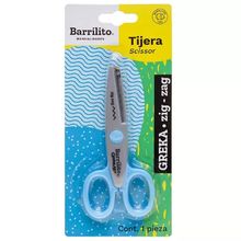 Tijeras Barrilito Grekas Zig Zag