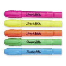 Marcatextos Sharpie Gel 5 piezas