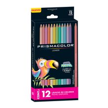 Lápices de Colores Prismacolor Junior Redondo Pastel 12 pzas
