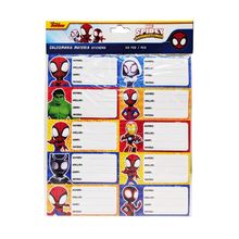 Etiquetas Escolares Granmark Spiderman 20 piezas