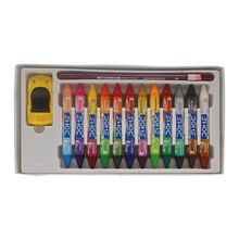 Crayones Doms Bicolor 12 piezas