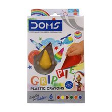 Crayones Doms Grippie 6 piezas