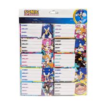 Etiquetas Escolares Granmark Sonic 20 piezas