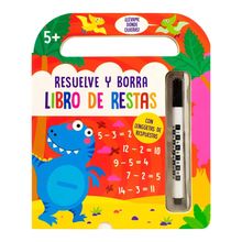 Resuelve y Borra. Libro de Restas