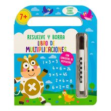 Resuelve y Borra. Libro de Multiplicaciones