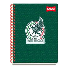 Cuaderno Profesional Cuadro Chico Scribe Selección Mexicana 100 Hojas