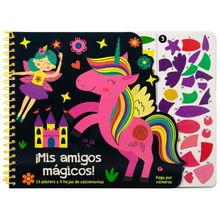 Pega por Números. Mis Amigos Mágicos