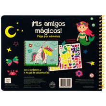 Pega por Números. Mis Amigos Mágicos