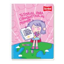 Cuaderno Profesional Cuadro Grande Scribe Super Girl 90 hojas