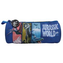 Lapicera Cilíndrica Danpex Jurassic World Azul