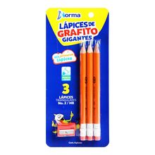 Lapices Jumbo Norma Mis Primeros Etapa 2 Triangulares 3 piezas