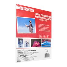 Papel Fotográfico First Class Tamaño Carta 115gr