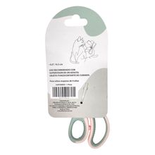 Tijeras Stuk Cats Acero Inoxidable Rosa