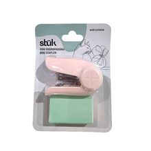 Engrapadora Mini Stuk Cats Rosa 200 grapas