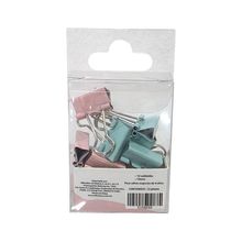 Sujetadocumentos Stuk Cats 19mm 12 piezas