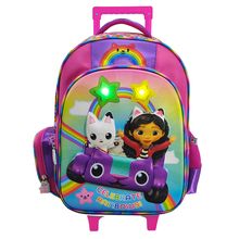 Mochila con Ruedas Fotorama La Casa de Muñecas de Gabby Arcoíris