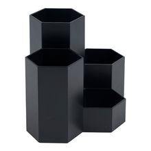 Portalápices Stuk Plástico Negro