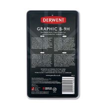 Lápices de Grafito Derwent 12 pzas