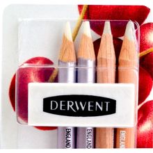 Lápices para Mezcla y Brillo Derwent 4 pzas