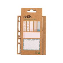 Set de Notas Adhesivas Stuk Ecológico Rosa