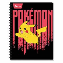 Cuaderno Americano Raya Norma Pokémon 100 hojas