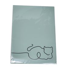 Folder con 2 Separadores Stuk Cats Azul