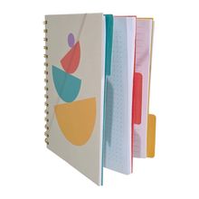 Libreta Rayada Stuk Colors Espiral 105 hojas