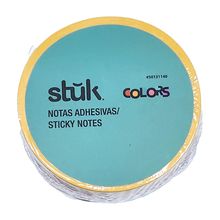 Notas Adhesivas Stuk Colors Redondas 200 hojas