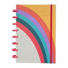 Libreta Raya Stuk Colors Elástico 96 hojas