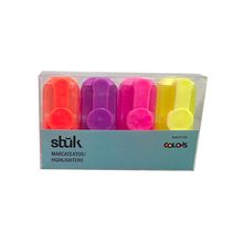 Marcadores Mini Stuk Colors Varios Colores 4 piezas