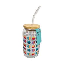 Vaso con Popote Stuk Colors 550 ml