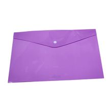 Sobre con Botón Stuk Tamaño Carta Colors Neón Morado