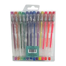 Bolígrafos de Gel Stuk Colors Neón 12 piezas