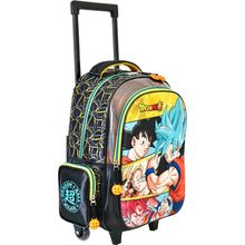 Mochila con Ruedas Yadatex Dragon Ball Super Negro