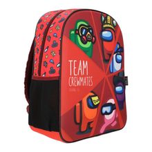 Mochila Lonchera y Lapicera Yadatex Among Us Roja